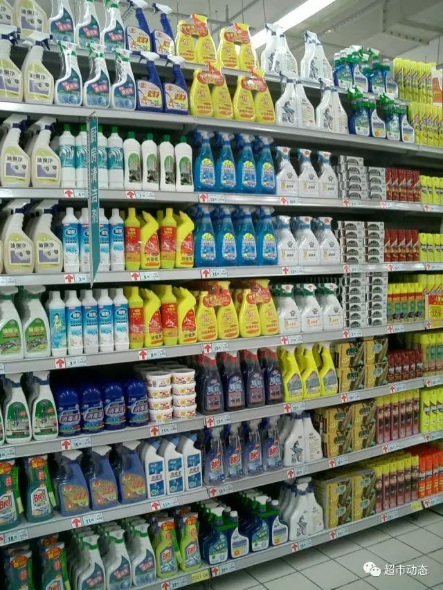 欧尚超市日杂百货陈列艺术图解